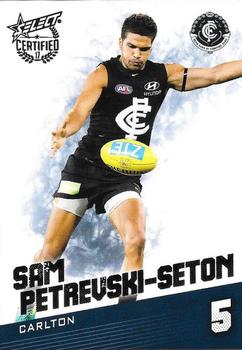 2017 Select Certified #35 Sam Petrevski-Seton Front